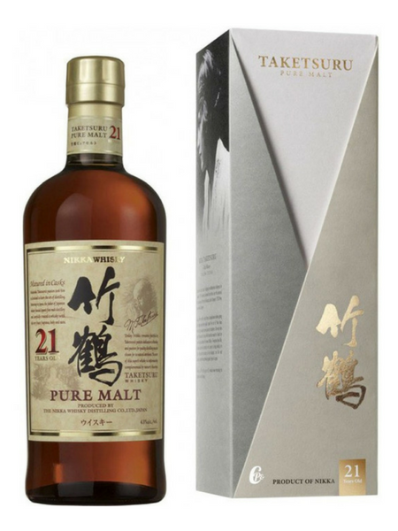 Nikka Taketsuru 21 Year Old Japanese Whisky (old label)
