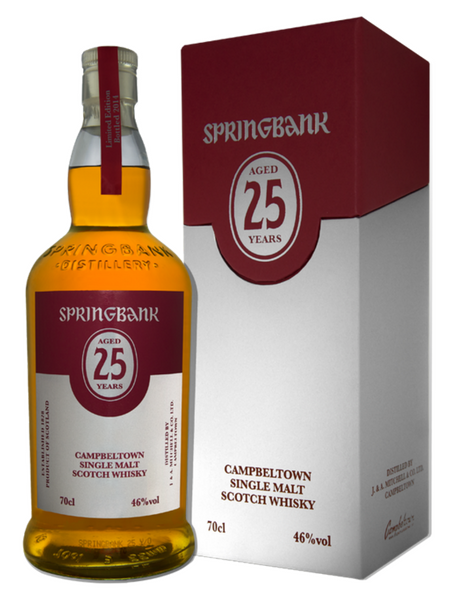 Springbank 25 Year Old Whisky