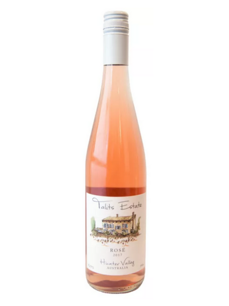 Talits Estate Rosé 2017 wine, Hunter Valley, Elvino, Shiraz, Pinot, Grenache, Red Wine, Rose Wine, Australian Wine, Cheap Wine, Good value rose