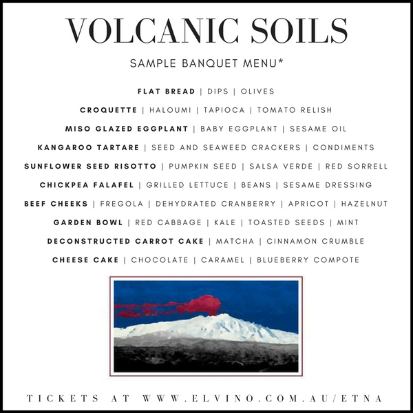 Volcanic Soils: A Rare Etna Wine Tasting Dinner