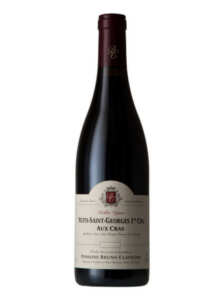 Bruno Clavelier Nuits St Georges 1er cru Aux Cras 2009